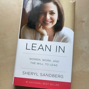 Lean In by Sheryl Sandberg Hardcover Book